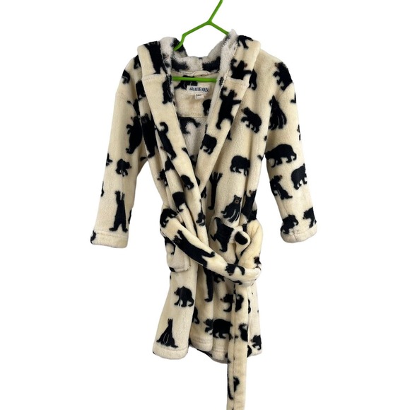 Little Blue House by Hatley Bear Robe 2-3 - Picture 1 of 4